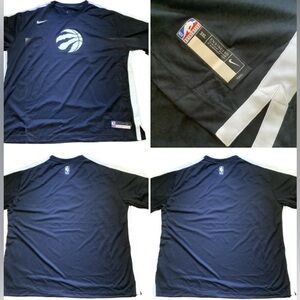 Nike NBA Authentic Dry Toronto Raptors Shirt Sz 3XL - T Men's,  Black new